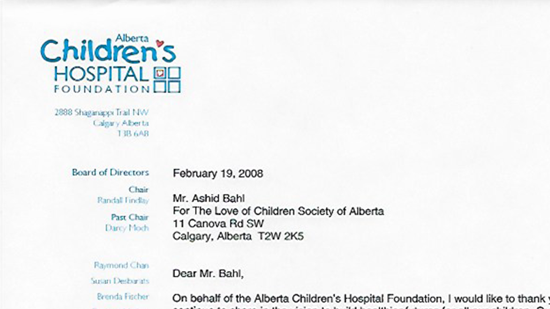 Alberta Children’s Hospital